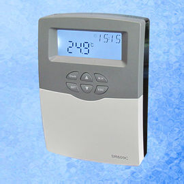 Het witte Zonnewater Heater Digital Controller SR609C van de Kleurendruk