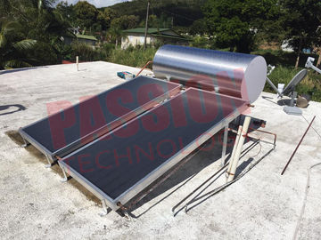 Onder druk gezette vlakke plaat zonneboiler Blue Titanium Coating met aluminiumlegering ondersteuning