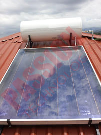 Op de dak Opgedreven Vlakke Plaat Zonnewaterverwarmer, Zonne Aangedreven Film van de Verwarmings de Blauwe Film