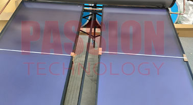 Ce-de Vlakke plaat Zonnecollector van de Titaniumdeklaag voor Hotel Verwarmingssysteem, Zwembaden