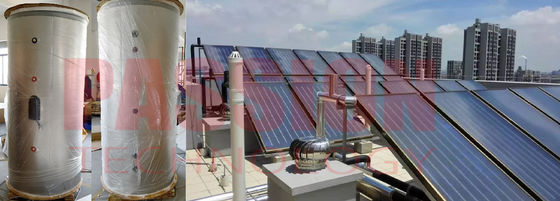 Het grote Verwarmingssysteem van het Capaciteits Zonnewater voor het Onder druk gezette Zonnewater Heater Flat Plate Collector van de Hoteltoevlucht Spleet