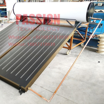Pool die 150L-Collector van Heater Flat Panel Solar Thermal van het Vlakke plaat de Zonnewater verwarmen