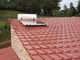 Op de dak Opgedreven Vlakke Plaat Zonnewaterverwarmer, Zonne Aangedreven Film van de Verwarmings de Blauwe Film