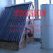 300L gespleten Verwarmer 304 van het Druk Zonnewater Roestvrij staal Zonne Verwarmingssysteem