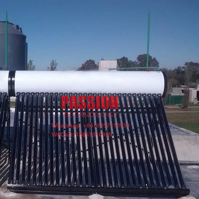 300L de witte Verwarmer 250L 304 van het Tank Zonnewater Zonne de Geiser Zonnecollector van de Roestvrij staal Vacuümbuis