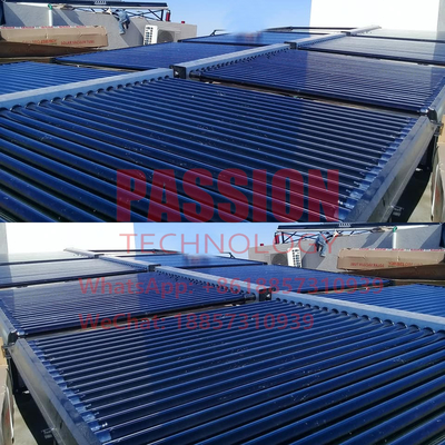 2000L Collector van de de Zonhitte van Heater Galvanized Steel Vacuum Tube van het hotel de Zonnewater